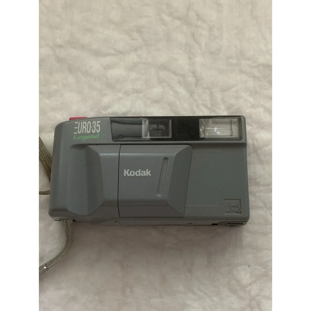 Kodak Euro 35 Legend Gray Flash Camera 35mm Film - Parts Only